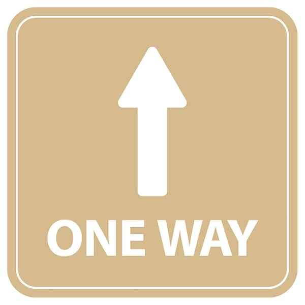 Identity Group One Way Directional V.2, Tan, 15", 8639XT 8639XT